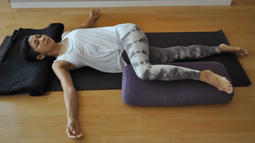 Supine Twist (Jathara Parivartanasana)