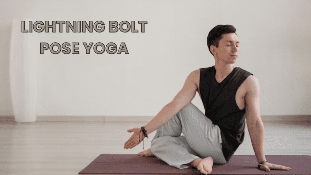 Lightning Bolt Pose Yoga