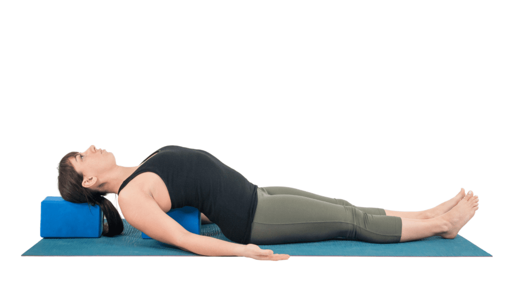 Heart Bench Yoga Pose