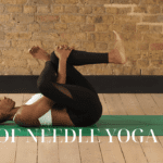 Eye of Needle Yoga Pose